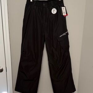 ZeroXposur Boys Black Snow Pants w/ pockets Size Large (14-16)-New w/ tags